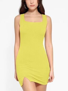 Shapewear Modal Sculpting Mini Tank Dress  built in Shapewear